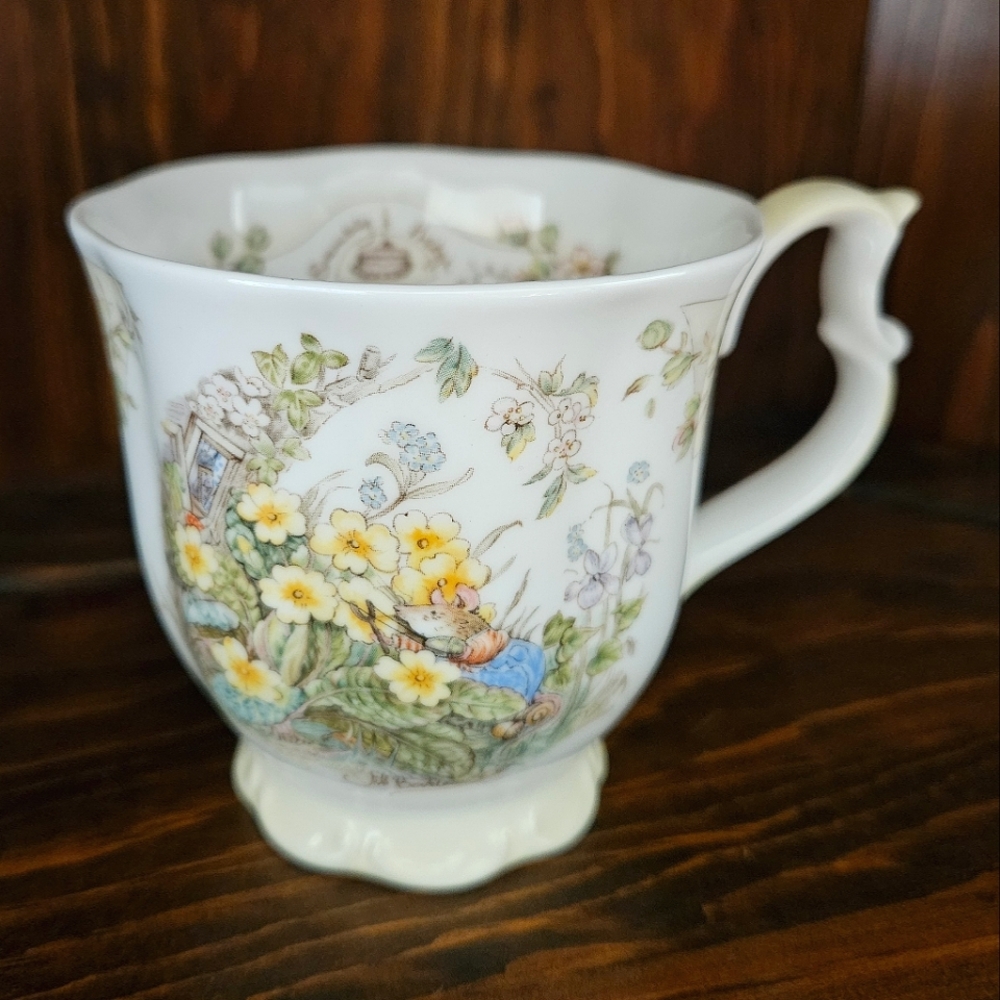 Royal Doulton Brambly Hedge Spring Beaker Mug 1983